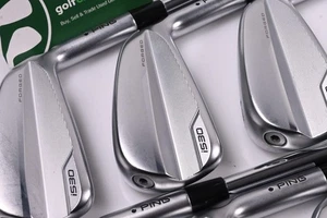 Ping i530 Irons / 5-PW / Black Dot / Stiff Flex Dynamic Gold 105 S300 Shafts - Picture 1 of 7