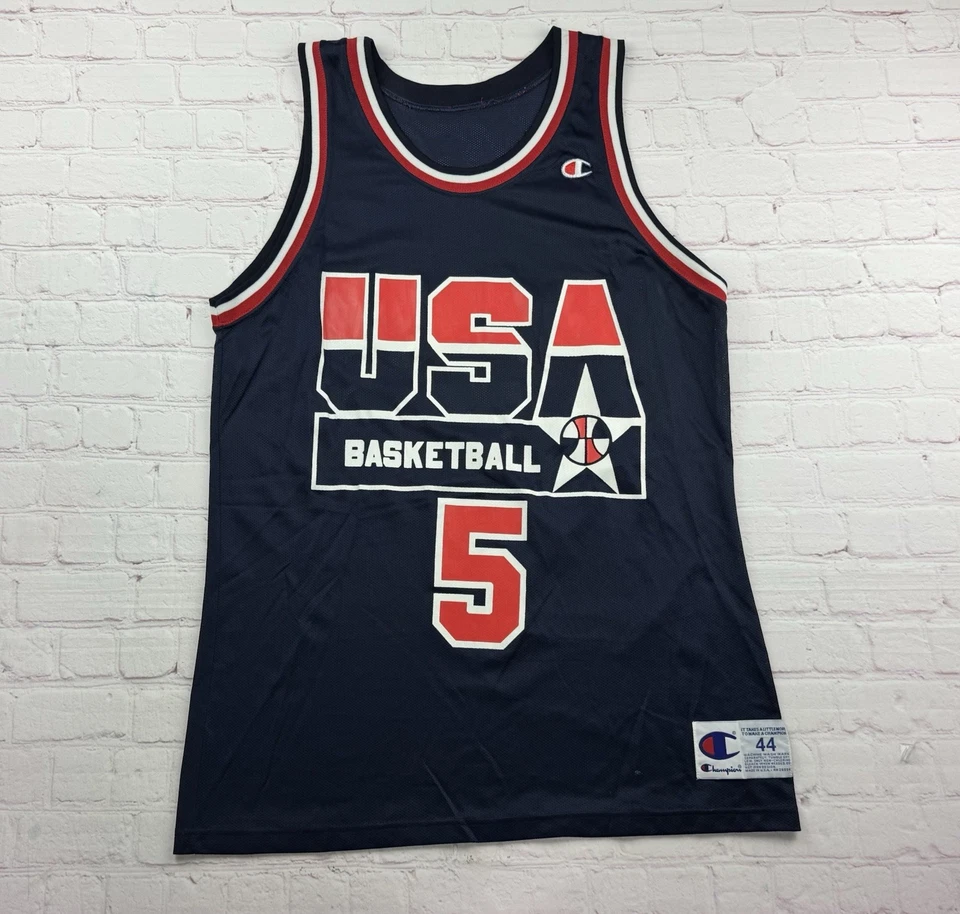 RARE Vintage 90’s Mark Price Champion Jersey Team USA Dream Team - 44 L - MINT! - Image 1 of 4