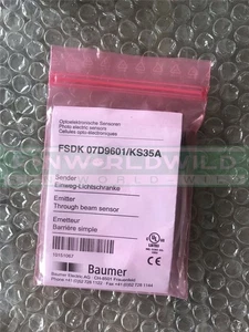 1PCS NEW FOR Baumer Photoelectric Sensor FSDK 07D9601/KS35A - Afbeelding 1 van 3