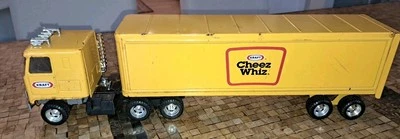 GMC  Semi Truck Kraft Cheese Whiz Tractor Trailer Yellow USA Toy  astro gm - Image 1 of 4