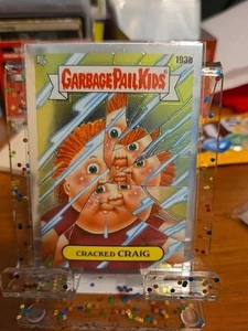 2022 Topps Chrome Garbage Pail Kids Series 5 Refractor #193b Cracked CRAIG - Bild 1 von 2