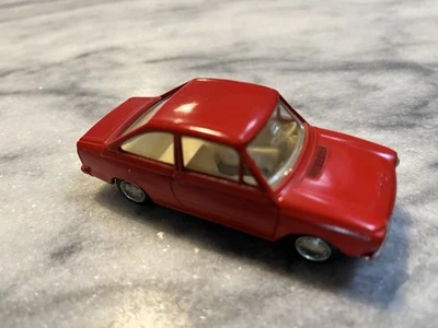 Lion Car  ~1967 DAF 55 Coupe Variomatic #30 -Red~  1:43 Scale  Holland - Image 1 of 4