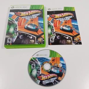 Hot Wheels: World's Best Driver (Microsoft Xbox 360, 2013) - Complete, Tested - Picture 1 of 4
