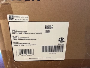 NUEVO Bidé Eléctrico Alargado Moen EB800-E Serie 2 Blanco C12 - Imagen 1 de 5
