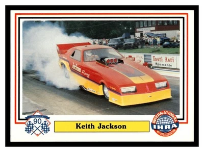 Keith Jackson #56 1990 Checkered Flag IHRA - Image 1 of 2