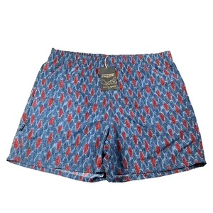 Nuevo con etiquetas Pantalones Cortos Royal Robbins Para Hombre Talla M ALL IN Azul Marino Patrón de Peces 452 Y12200052 - Imagen 1 de 16