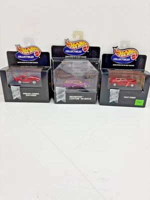 Ford Buick Shelby Cobra Daytona 47 Hot Wheels Collectibles Redwood Custom 50 Foto 1 de 4