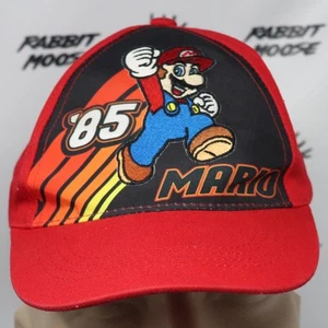 Nintendo Super Mario Niño Sombrero Gorra de Pelota Niños Jóvenes Niños Sombrero Rojo '85 - Imagen 1 de 13