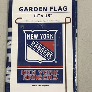 Wincraft NY Rangers Garden Flag and Yard Banner 11"x15" - Picture 1 of 10