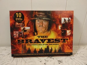 The Bravest - Volume 1 & 2 (2001) DVD 10-Discs Reality Firefighting Stories RARE - Picture 1 of 14