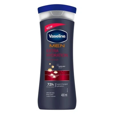 Vaseline Men Extra Hydration + Vaseline Body Lotion, 13.5oz (400ml) - Image 1 of 4