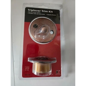 Kit de ajuste de drenaje triplever de bronce frotado con aceite Keeney de 1,5" K826-65VB - Imagen 1 de 2