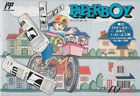Paperboy Famicom Japan Used Cartridge Missing Box Manual