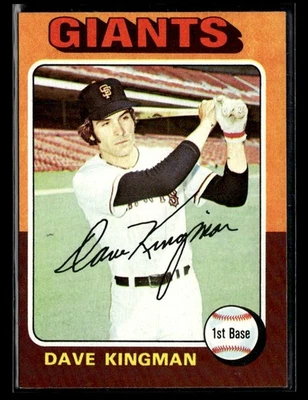 1975 Topps Dave Kingman #156 - Image 1 of 2