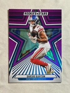 2024 Panini Rookies & Stars Purple Darius Slayton /299 #72 Giants - Picture 1 of 2