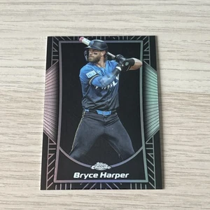 2025 Topps Chrome Bryce Harper Shadow Etch SP Case Hit Phillies SE-4 - Picture 1 of 10