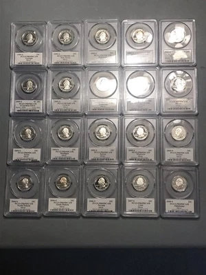 Lote de 20 - Silver State Quaarters - PCGS PR69DCAM - Sin dobles (#Ty47) Foto 1 de 4