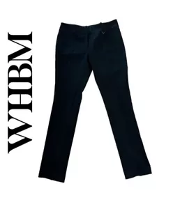 White House Black Market black Dress Pants w zipper at ankle, 4 - Picture 1 of 5