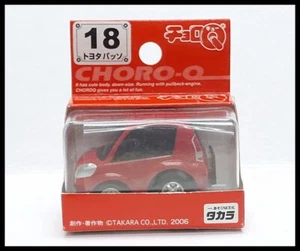 CHORO-Q 18 Toyota Passo TOMICA TARAKA Pullback CAR NEW - Picture 1 of 4