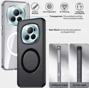 Custodia opaca MagSafe per montaggio auto antiurto per HONOR - Foto 1 di 9
