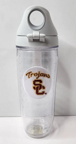 Tervis Flip Top Bottle/Tumbler - Univ. Southern California (USC) Trojans - 25oz Cover
