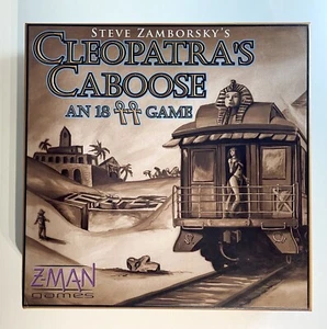 Cleopatra’s Caboose (2010) - Board Game - Z-Man Games - NM - COMPLETE - Picture 1 of 10