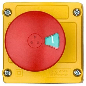 BACO LBX13102 Uccidere Interruttore 240V 2.5A IP66 2 Emergenza Spento - Foto 1 di 2