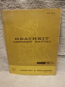 Vtg Heathkit Assembly Manual Oscilloscope Model OM-1 - Picture 1 of 2