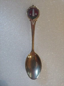 KANSAS CITY SOUVENIR SPOON Small 3.25" Vintage Collectible w/Handle Inlay - Picture 1 of 2