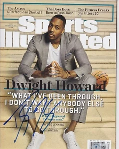 DWIGHT HOWARD SIGNED SPORTS ILLUSTRATED SI MAGAZINE AUTOGRAPH BAS COA LAKERS B - Picture 1 of 1