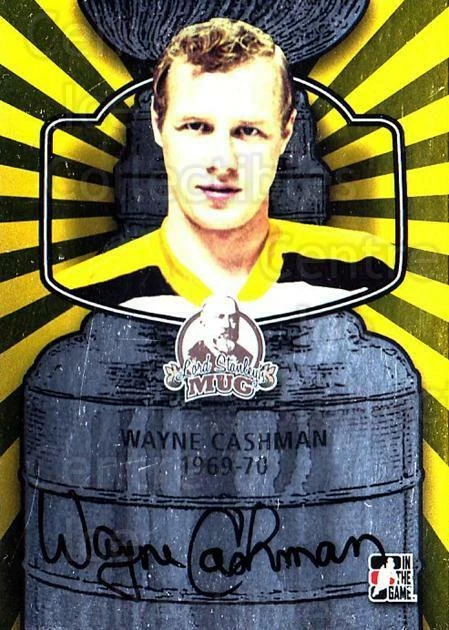 2013-14 ITG Lord Stanley's Mug Auto #AWC1 Wayne Cashman - Image 1 of 1