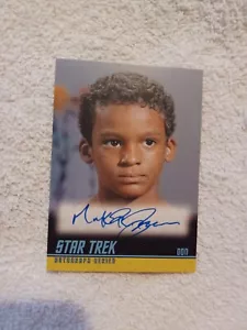 Star Trek TOS 40th Anniversary Series 3 Autograph Card A209 Mark Robert Brown - Picture 1 of 1