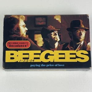 Bee Gees Paying The Price of Love Decadence Cassette Tape Single 2 Tape Set - Picture 1 of 8