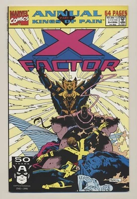 X-Factor Annual # 06 Kings of Pain Part 4 1991 Marvel Comics 64 Pages VF 8.0 - Image 1 of 3