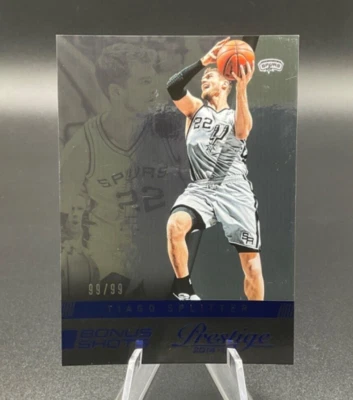 2014-15 Panini Prestige #3 Tiago Splitter Bonus Shots Blue 99/99 Spurs - Image 1 of 2