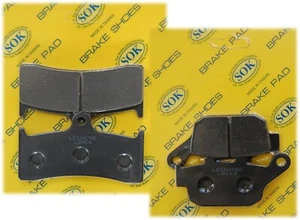 PASTILLAS DE FRENO DELANTERAS Y TRASERAS aptas para BUELL S1 X1 Lightning 1999-2002 - Imagen 1 de 3