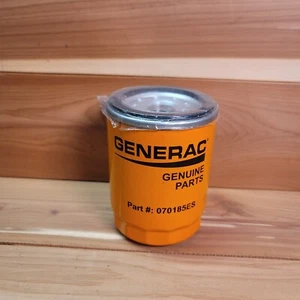 Generac 070185E OEM Generator Oil Filter Genuine Parts 070185ES Orange New - Picture 1 of 4