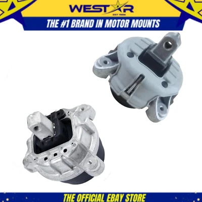 Fits 2011-2012 BMW 740i/ 740Li 3.0L Motor Mount Set 2pc - Image 1 of 3