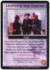 Babylon 5 CCG Great War Promo Card Charting The Course M/NM Mint/Near Mint