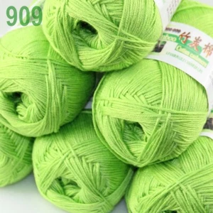 Sale 6SkeinsX50gr Bamboo Cotton Baby Blankets Hand Knitting Crochet Yarn 09 - Picture 1 of 12