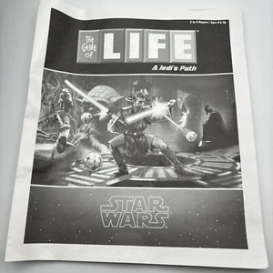 The Game of Life Star Wars A Jedi's Path Instructions Only 2002 Pieces Parts - Picture 1 of 1