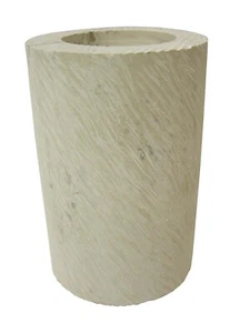 (34123) CANDELABRO VELAS PORTAVELA YESO REDONDO ALTO - Bild 1 von 1