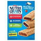 Kellogg's Nutri-Grain Soft Baked Breakfast Bar, Variety Pack 64 ct (5 lb 3.2oz) 
