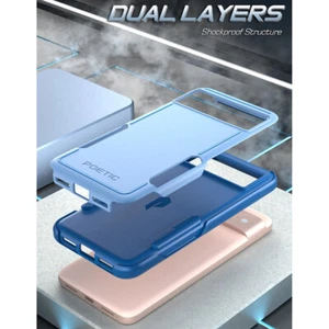 Poetic Neon Series Case for Google Pixel 8 5G ShockProof Drop Tested Sky Blue - Picture 1 of 6