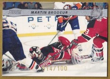 2001-02 Stadium Club Award Winners #1 Martin Brodeur /100 - New Jersey Devils