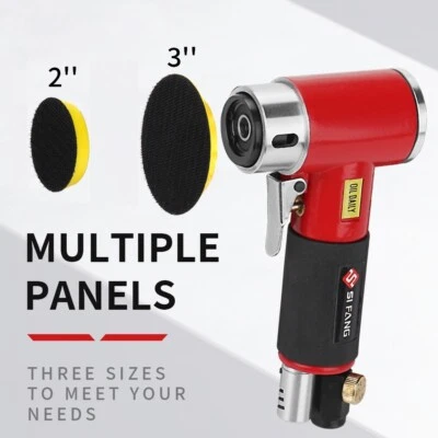 2" 3" Air Orbital Sander Dual Action Pneumatic Car Polishing Polisher Buffer - Image 1 of 4