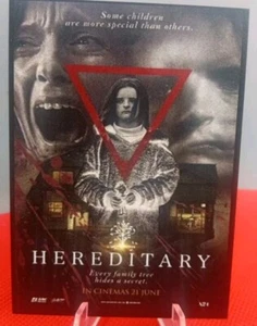 Tarjeta coleccionable de película de terror Heredity creada a medida - Imagen 1 de 2