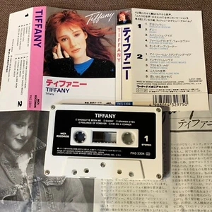 TIFFANY Tiffany JAPAN CASSETTE TAPE PKG-3304 PS (Flap intact) + JAPANESE INSERT - Picture 1 of 7