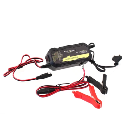 Chargeur Mainteneur De Charge 12V 2A Batteries Auto Moto Scooter KOMBATT - Photo 1/3