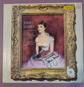 Álbum ganador del premio firmado por Joni James Vol. Vinilo LP 1958 2" MGM E3706 - Imagen 1 de 6